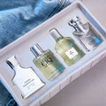 the Flower Story Silver Mountain Water Men's Perfume 4-Piece Set