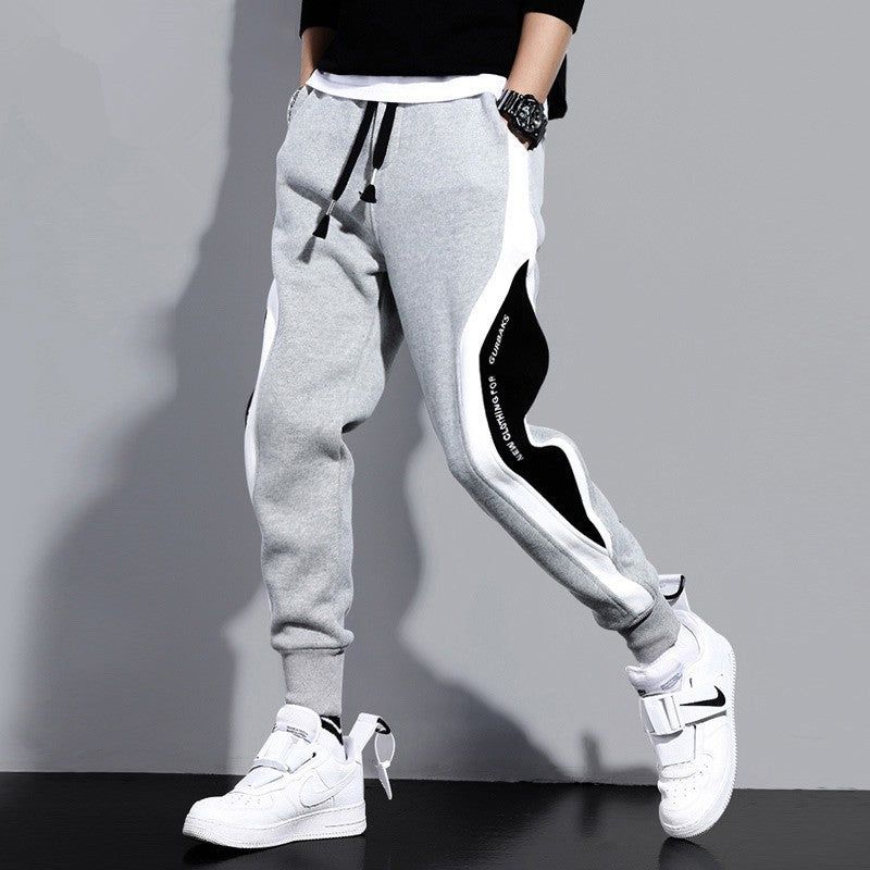 Men's Pants, Men's Casual Sports Sweatpants, Men's Loose Jogger Long
