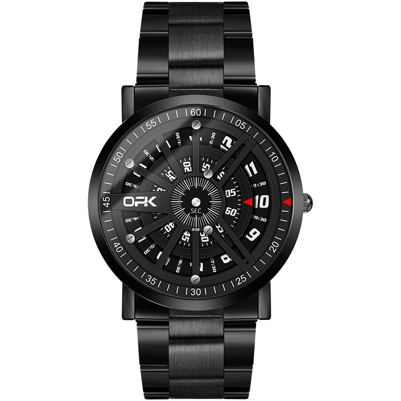 OPK Classic Business Watch for Men – Luminous Date Display, Water-Resistant Luxury Timepiece