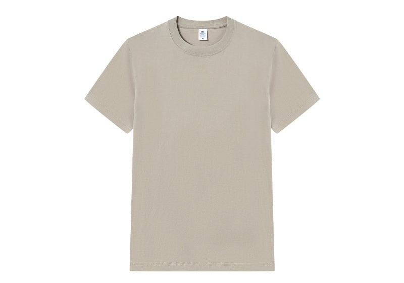 Men's 230g Heavyweight Pure Cotton T-Shirt | Luxury Boxy-Fit Plain White Tee