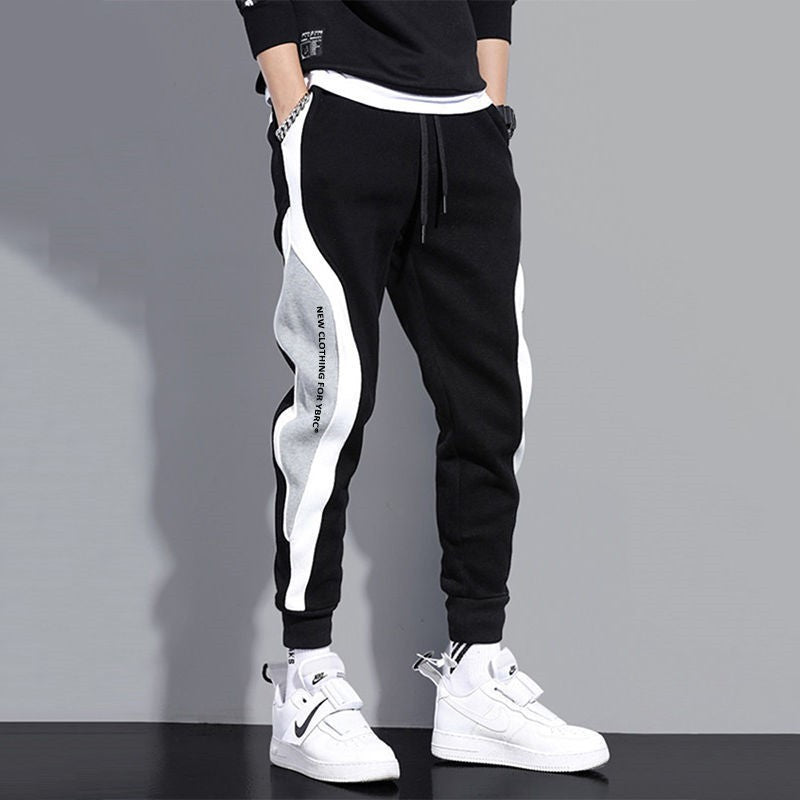Men's Pants, Men's Casual Sports Sweatpants, Men's Loose Jogger Long