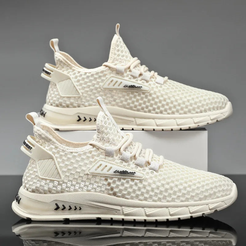 Men's Ultra-Breathable Mesh Sneakers | Lightweight Casual Sports Walking Shoes